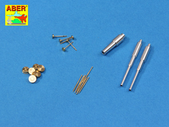 Aber 35L176 1:35 Set of Barrels for Soviet Tank T-35 1938/1939