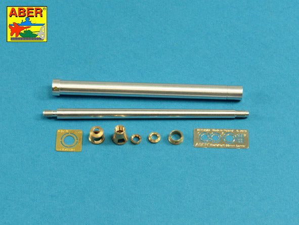 Aber 35L260 1:35 Barrel German 8,8cm Kw.K 43 (L/71) Gun used on Tiger B Henschel-Turm