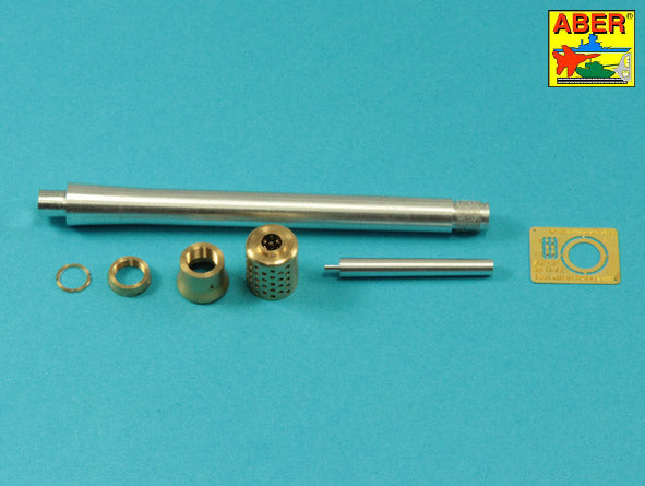 Aber 35L263 1:35 Entwicklungsfahrzeug E-100 Heavy Tank Barrels 15cm & 7,5cm