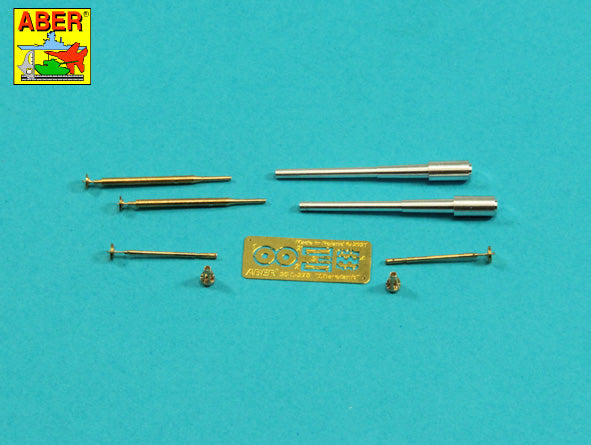 Aber 35L278 1:35 Armament for Soviet Ball Tank 'Sharotank'; 2 x 37mm Gun, 2 x 12,7mm Machine Gun DShK M36