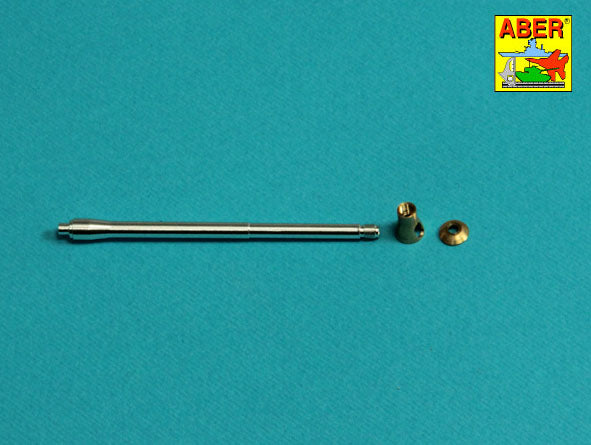 Aber 35L313 1:35 Barrel for 6 pdr Mk.IV (57mm) A/T Gun with Ball Muzzle Brake