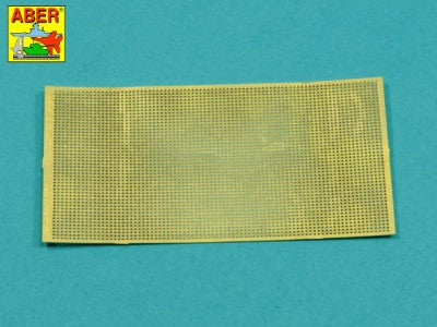 Aber 35S16 1:35 Fine Mesh Drilled Plate 0,9 mm
