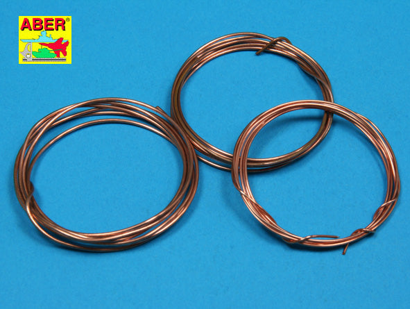 Aber ADZ-2 1:35 Wires Set (Diameter 0,8; 1,0; 1,2mm, Length 1m each)