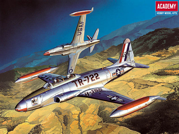 Academy 12284 1:48 Lockheed T-33A Shooting Star Limited Edition Import