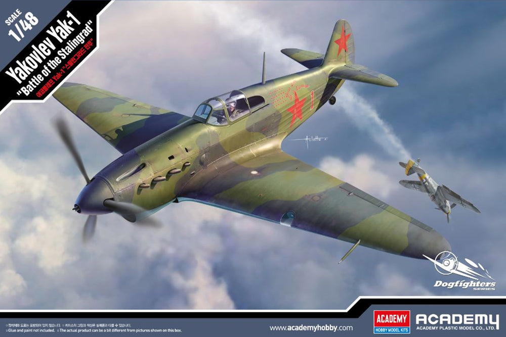 Academy 12343 1:48 Yakovlev Yak-1 'Battle of Stalingrad'