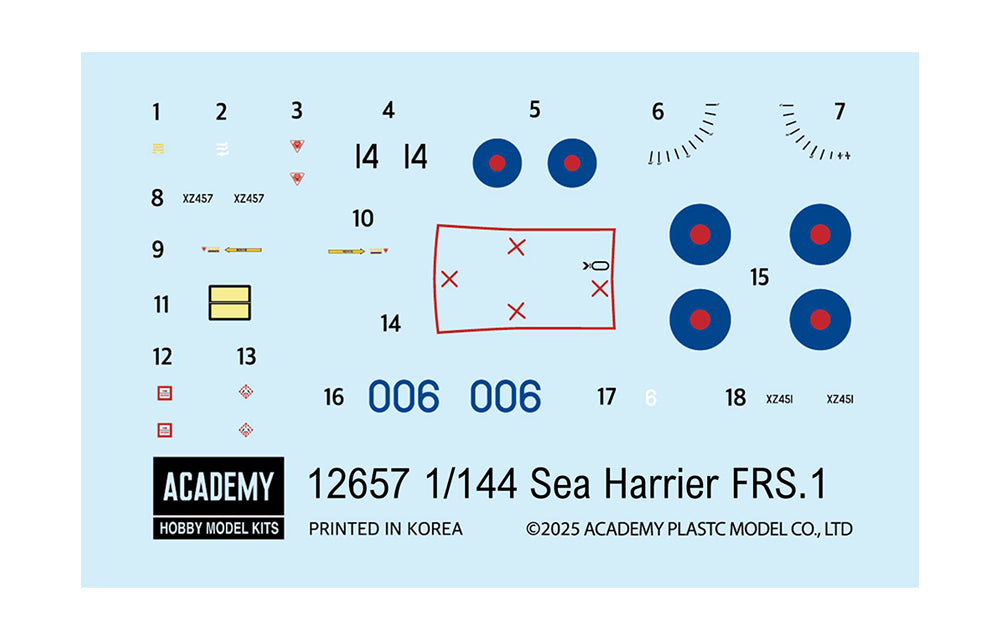 Academy 12657 1:144 BAe Sea Harrier FRS.1