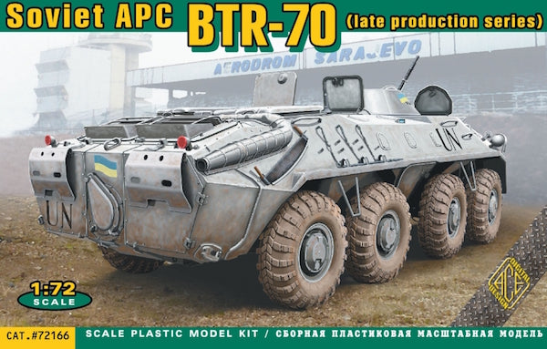 Ace 72166 1:72 Soviet BTR-70 armored personnel carrier, late production