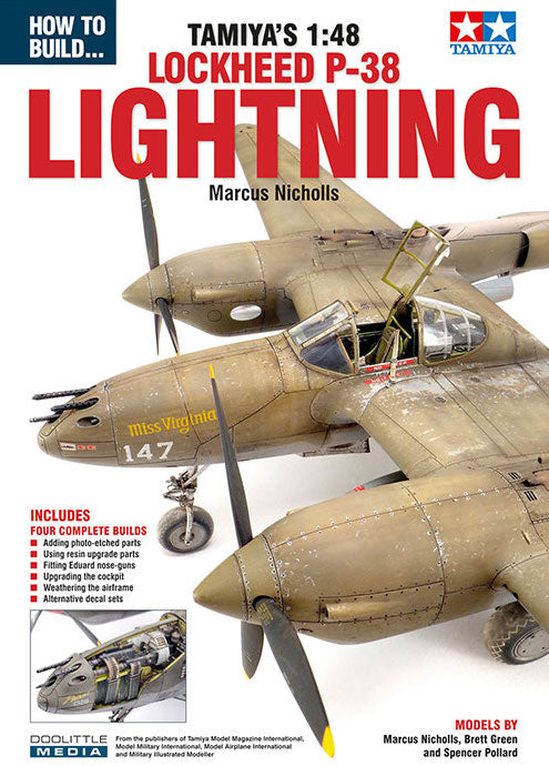 ADH Publishing ADH180 How To Build... Tamiya's 1:48 Lockheed P-38 Lightning by Marcus Nicholl
