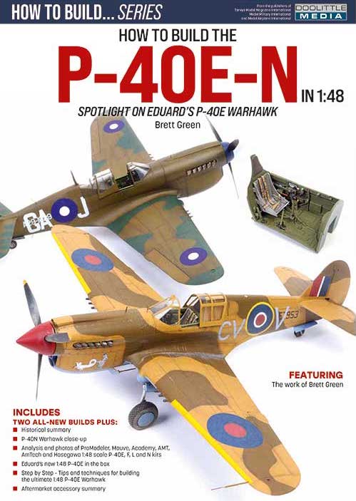 ADH Publishing ADH181 How to build... Eduards Curtiss P-40E/P-40N Warhawk in 1:48 Scale