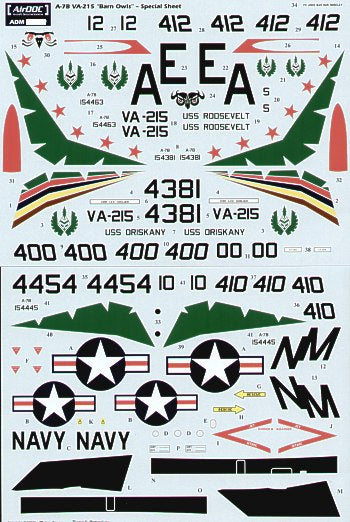 Airdoc ADM48015 1:48 LTV A-7B Corsair