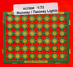 Airwaves (etched) AEC72208 1:72 Airfield Runway/Taxiway light