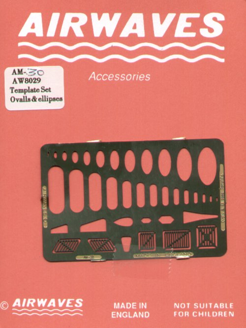 Airwaves (etched) AEM030 Ellipse and Scribing Template