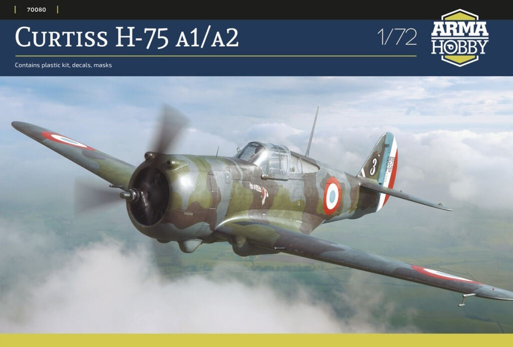 Arma Hobby 70080 1:72 Curtiss H-75 A1/A2K