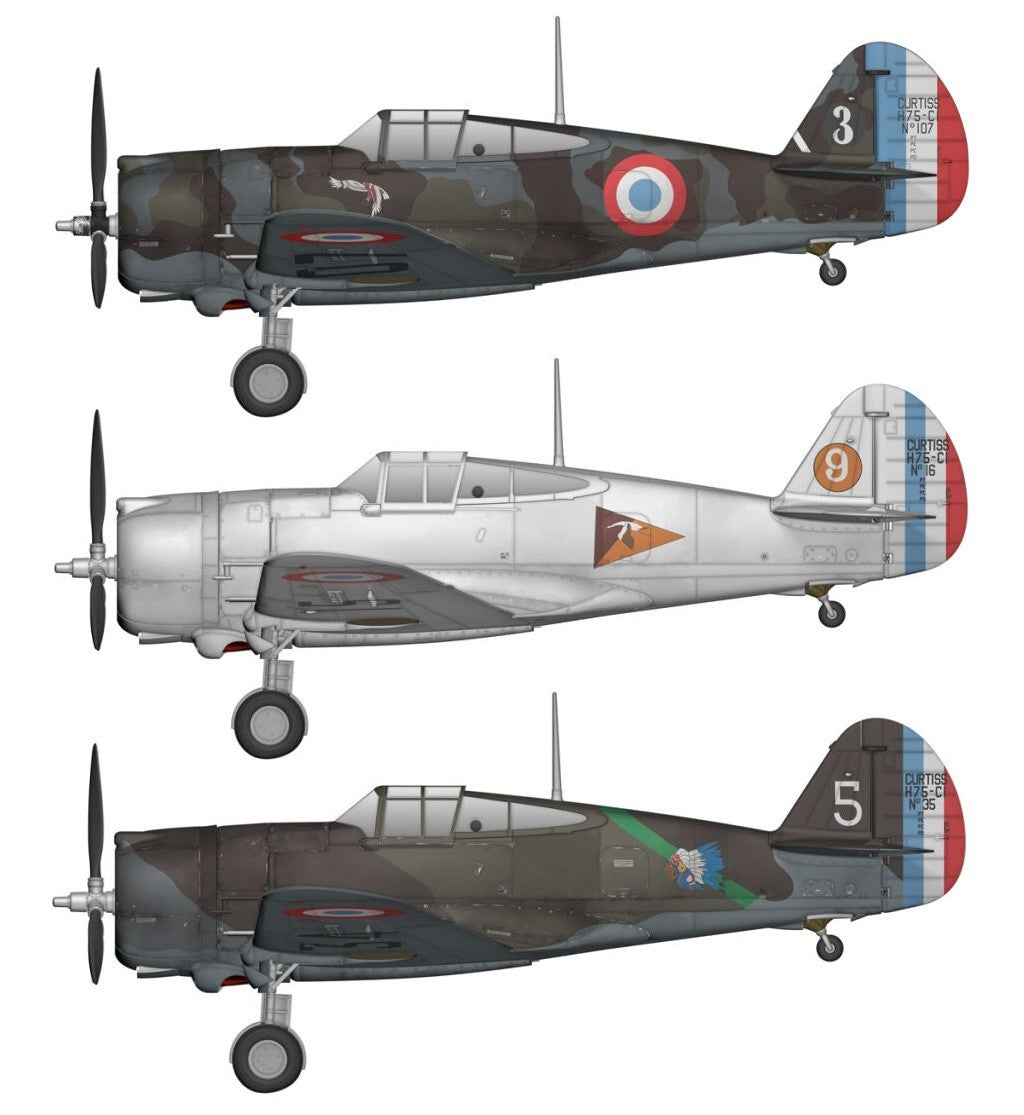 Arma Hobby 70080 1:72 Curtiss H-75 A1/A2K