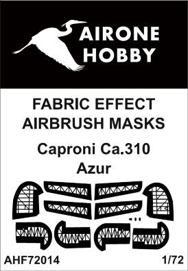 Airone Hobby AHF72014 1:72 Caproni Ca.310 Fabric Effect Aileron & Control Surfaces Airbrush Masks