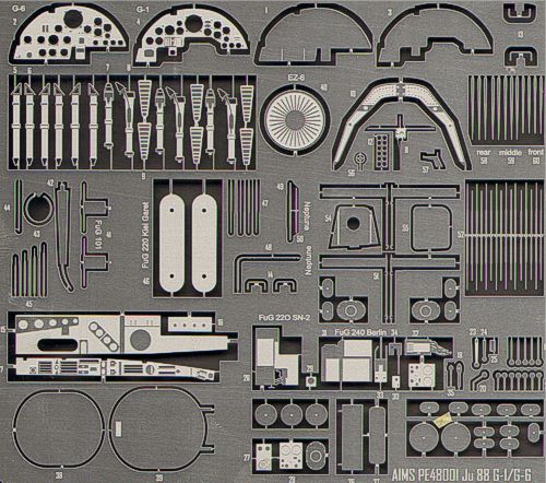 Aims PE48001 1:48 Junkers Ju-88G-1/Ju-88G-6