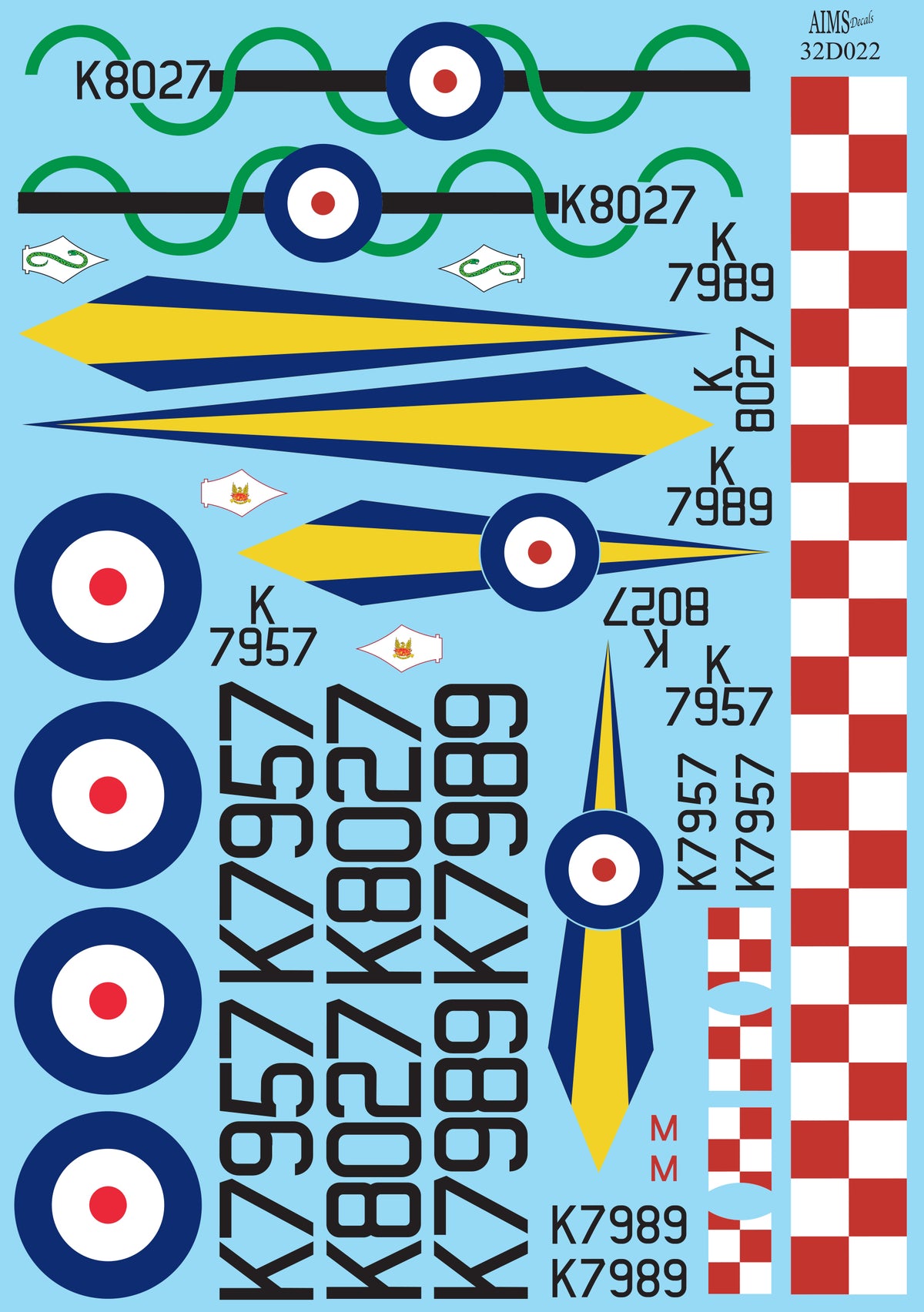 Aims 32D022 1:32 Gloster Gladiator Mk.I
