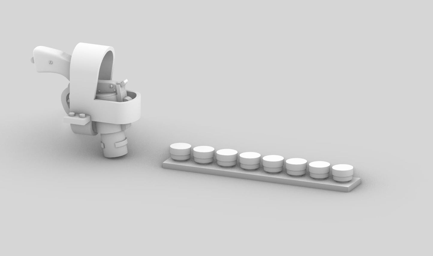 Aims AIMS48P063 1:48 Supermarine Spitfire Mk.I / Seafire Mk.XVI flare pistol and flares (