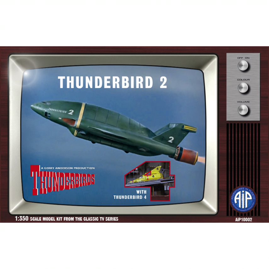 AIP AIP10002 1:350 Thunderbird 2 with Thunderbird 4