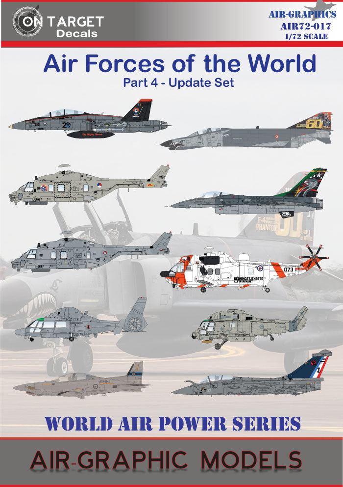Air-Graphic Models AIR72-017 1:72 Air Forces of the World Update Set Part 4