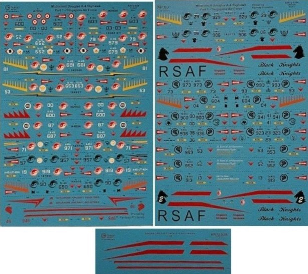 Air-Graphic Models AIR72-028 1:72 Douglas A-4 Skyhawk. Part 1
