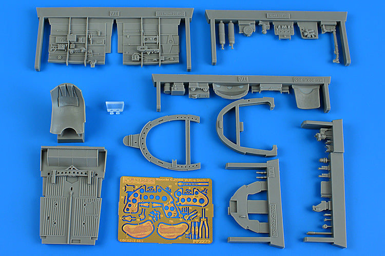 Aires 2279 1:32 Macchi C.205V serie I cockpit set