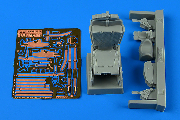 Aires 2288 1:32 Mikoyan MiG-21 early version ejection seat (MiG KM-1 type)