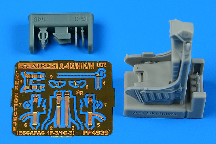 Aires 4939 1:48 A-4G/H/K/M Skyhawk II late ejection seat (ESCAPAC 1F-3/1G-3 type)