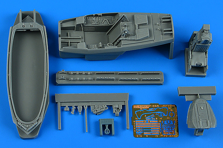 Aires 4942 1:48 Lockheed-Martin F-22A Raptor Cockpit Set