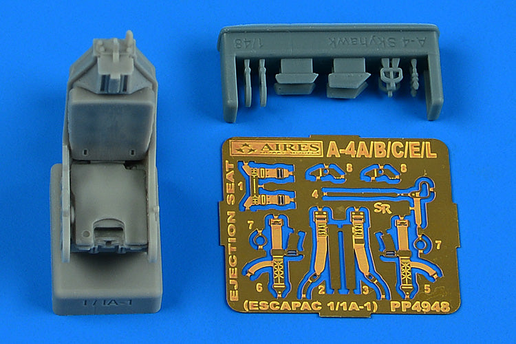 Aires 4948 1:48 Douglas A-4A/B/C/E/L Skyhawk Ejection Seat ESCAPAC 1/1A-1 type