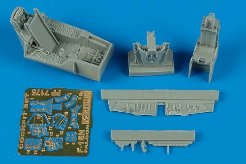 Aires 7175 1:72 Lockheed-Martin F-16N Fighting Falcon Aggressor Cockpit Set