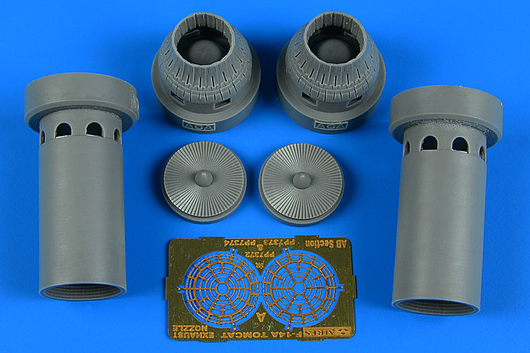 Aires 7372 1:72 Grumman F-14A Tomcat Exhaust Nozzles - Closed Position