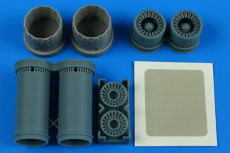 Aires 7397 1:72 Grumman F-14D Tomcat Exhaust Nozzles - Opened