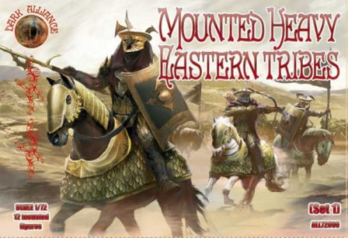 Dark Alliance ALL72058 1:72 Mounted Heavy Eastern tribes. Set 1