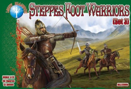 Dark Alliance ALL72065 1:72 Steppes Foot Warriors. Set 3
