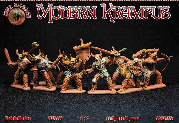 Dark Alliance ALL72067 1:72 Modern Krampus. Set 2