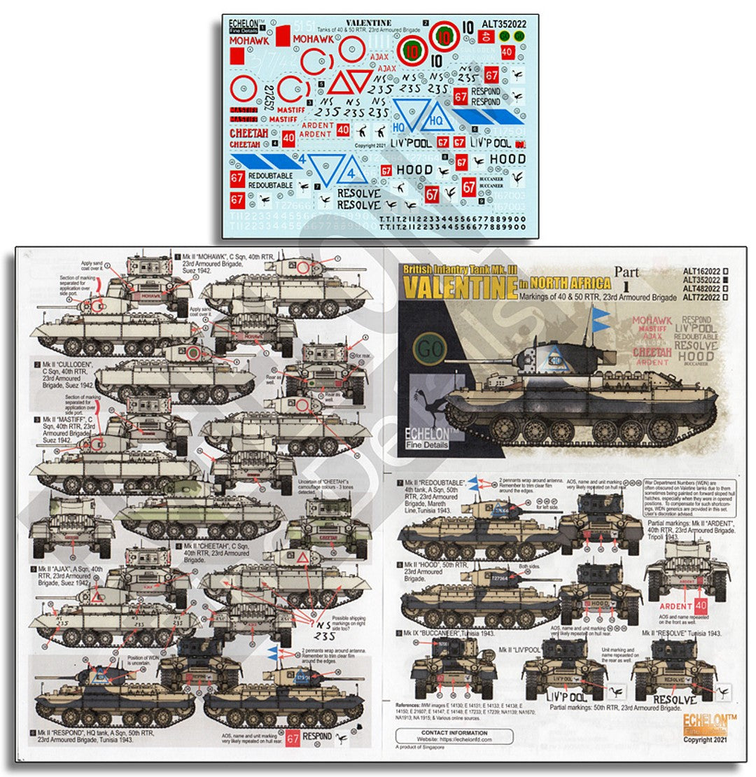 Echelon FD ALT352022 1:35 Valentines in North Africa (Pt 1)