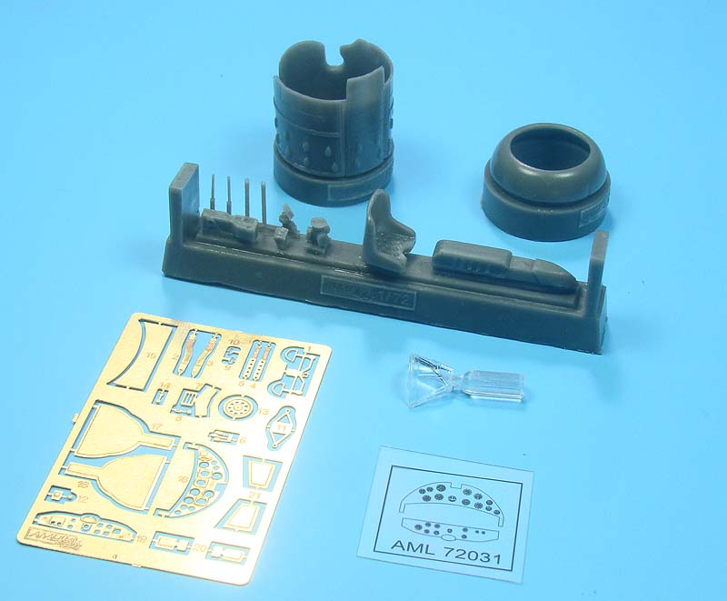 AML 72031 1:72 Fiat G.50 bis AS 'Freccia' + detail set
