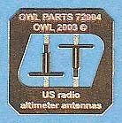 AML A72070 1:72 Full radar conversion set for Grumman F6F-3/6N Hellcat