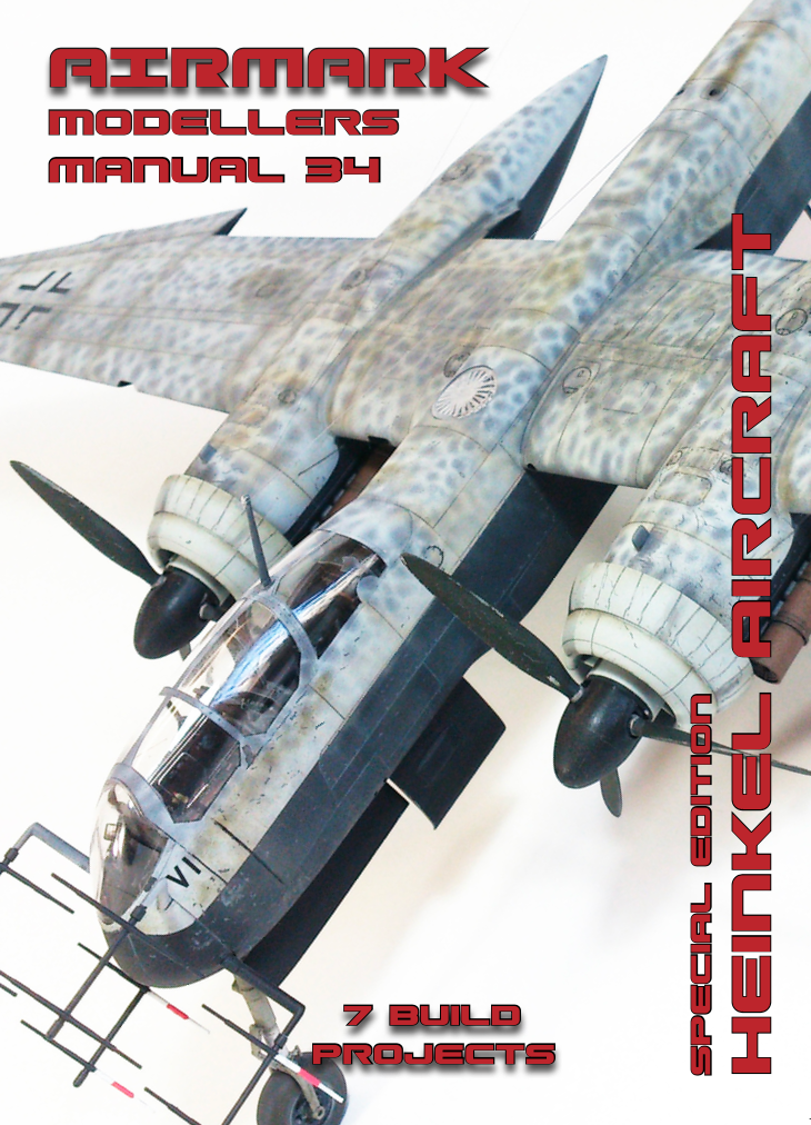 Airmark AMM34 - Special Edition Heinkel Aircraft with 7 Build Projects