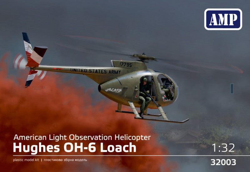 AMP 32003 1:32 Hughes OH-6A Cayuse