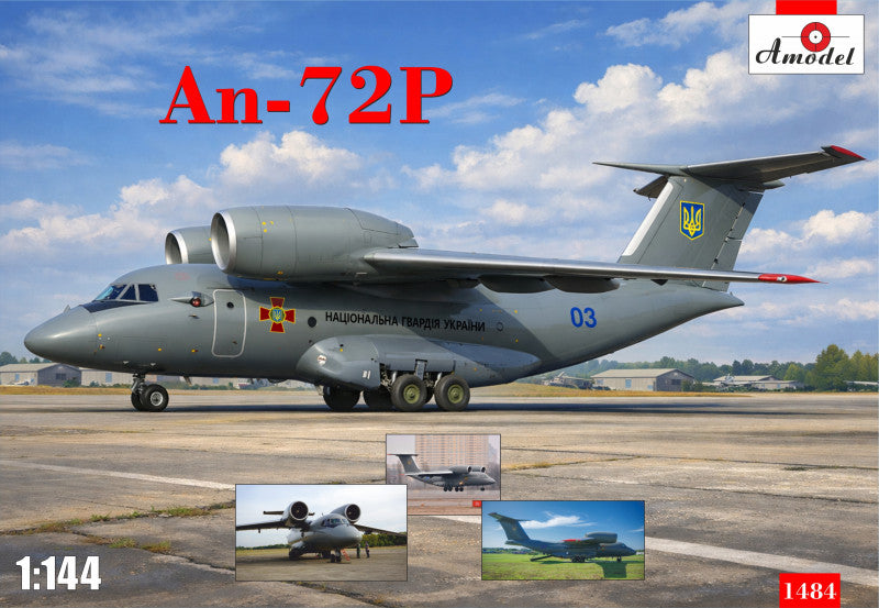A-Model 1484 1:144 Antonov An-72P, National Guard of Ukraine