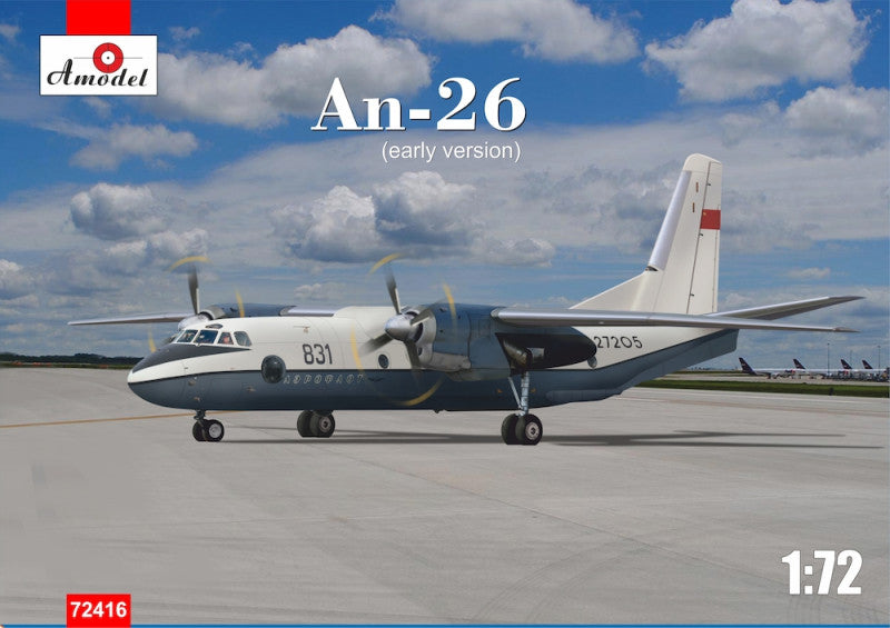 A-Model 72416 1:72 Antonov An-26, early version