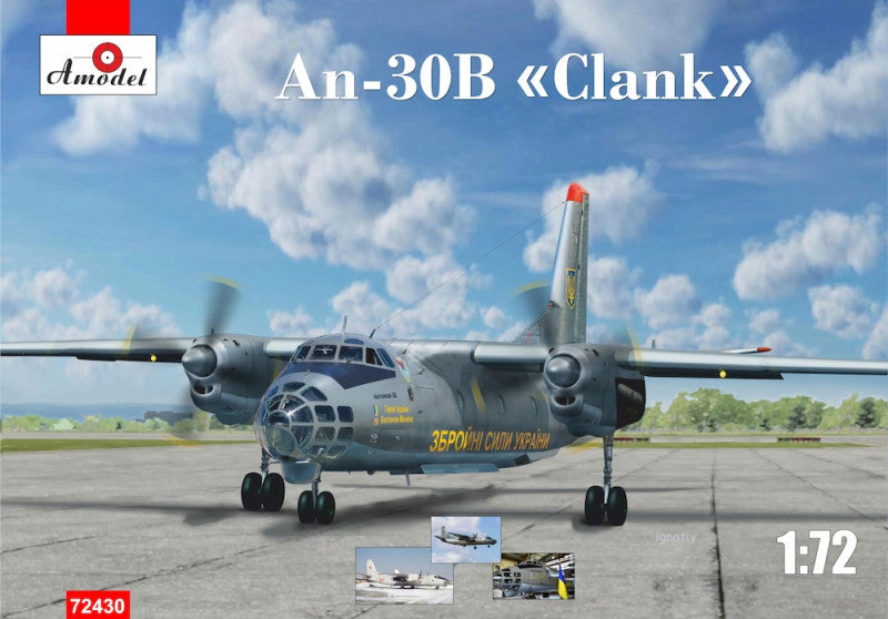 A-Model 72430 1:72 Antonov An-30B Ukrainian Air Force