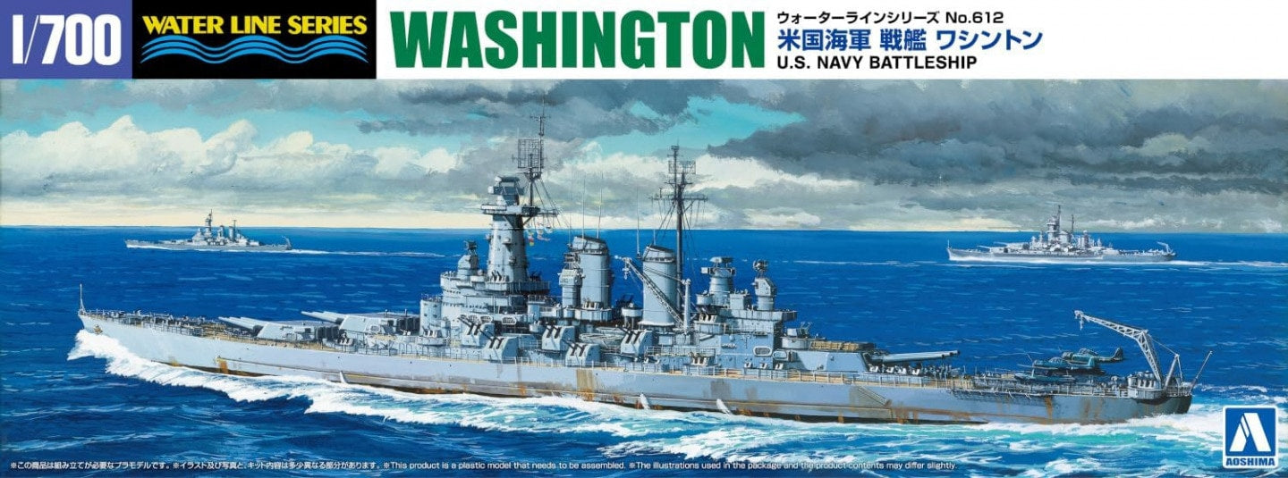Aoshima 06735 1:700 USS Washington