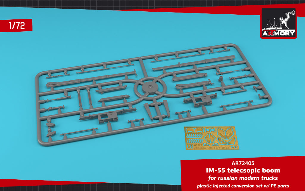 Armory 72403 1:72 IM-55 telecsopic boom, for russian modern trucks