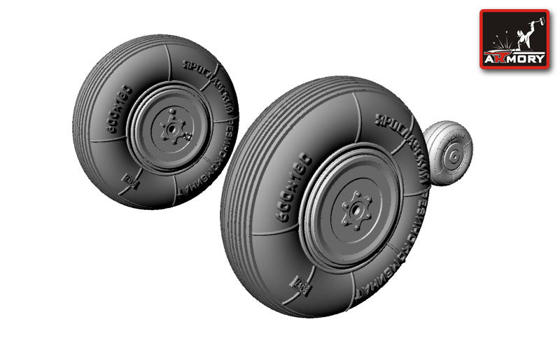 Armory AW48004 1:48 Yakovlev Yak-3 wheels