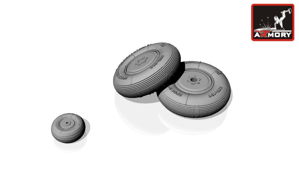 Armory AW72003 1:72 Yakovlev Yak-1 wheels