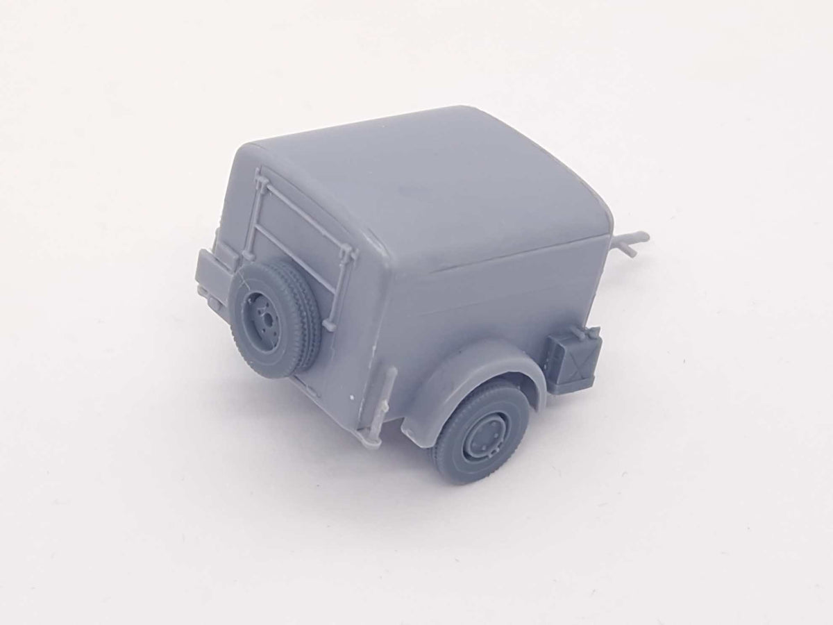 Attack Kits 72993 1:72 M.B. L1500S LLG WWII German Fire Truck with trailer. Profi Line, incl. 3D printed parts (wheels & details)