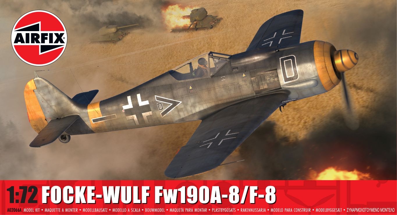 Airfix A02066A 1:72 Focke-Wulf Fw-190A-8/F-8